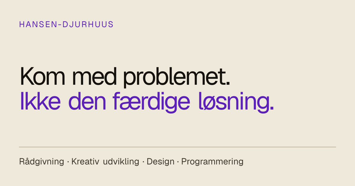 Hansen-Djurhuus logo